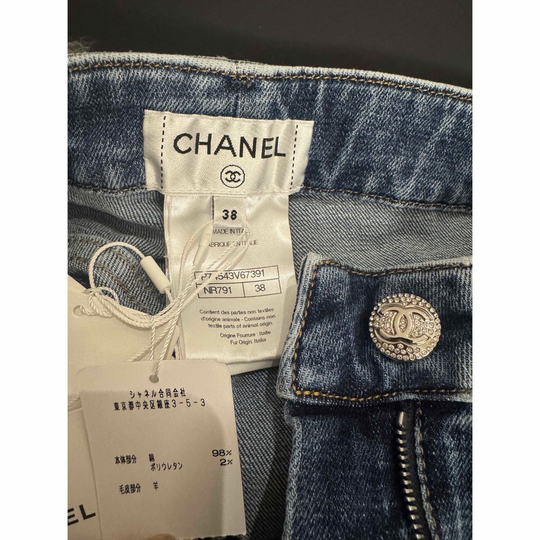 CHANEL - CHANEL デニムジーンズ 新品未使用の通販 by ももや's