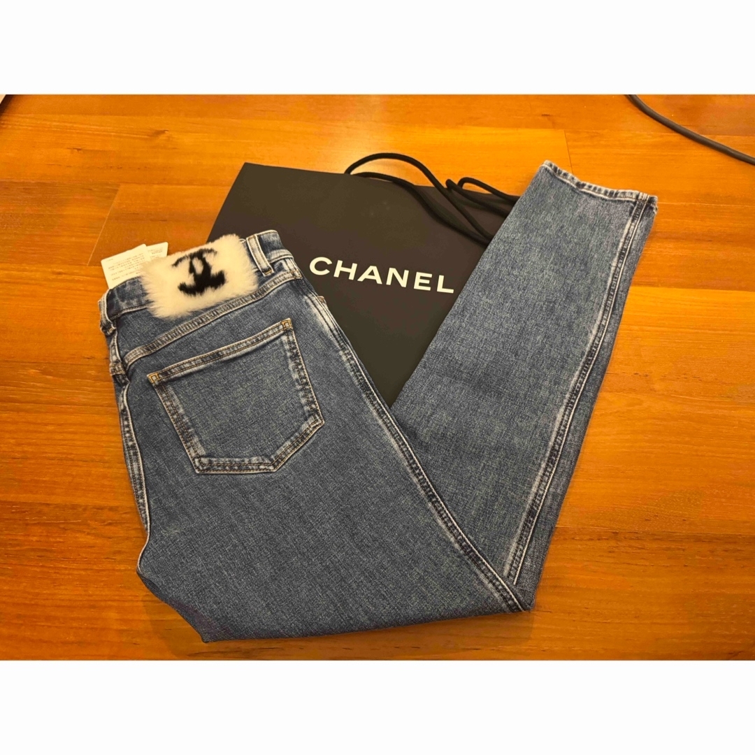 CHANEL - CHANEL デニムジーンズ 新品未使用の通販 by ももや's