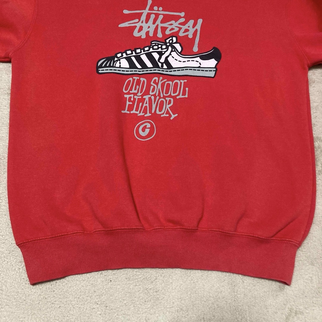 adidas - 90s old stussy スーパースター スウェット 紺タグ adidas - 90s old stussy スーパースター スウェット 紺タグ