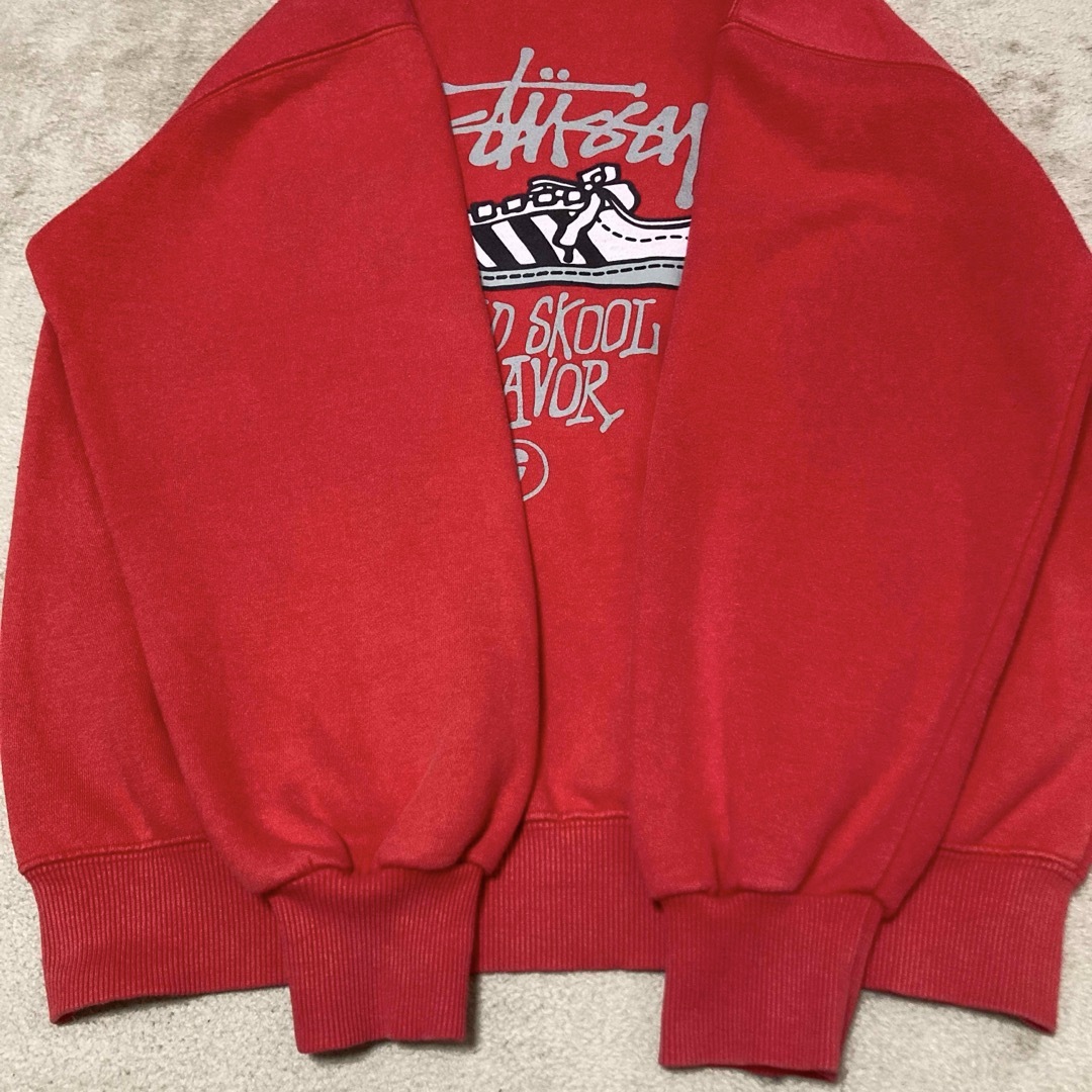 adidas - 90s old stussy スーパースター スウェット 紺タグ adidas - 90s old stussy スーパースター スウェット 紺タグ