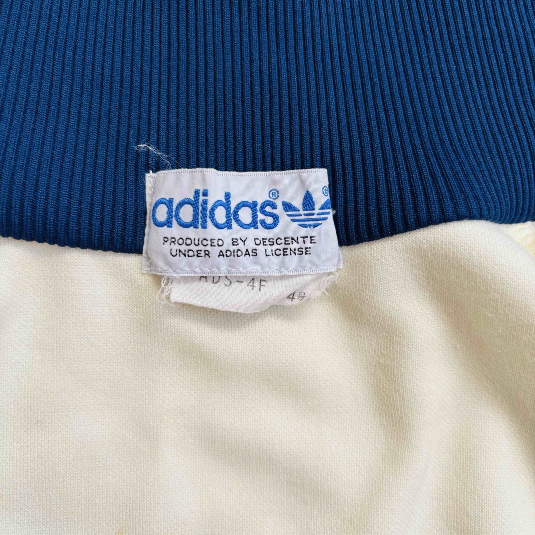 adidas デサント製 トラックジャケット ADS-4F ヴィンテージ adidas デサント製 トラックジャケット ADS-4F ヴィンテージ