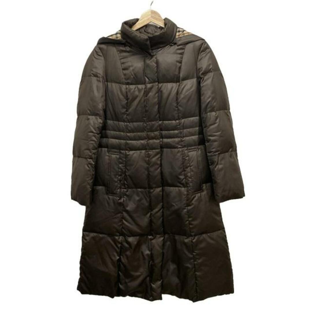 DAKS(ダックス) ダウンコート サイズ38 L レディース - ダーク DAKS(ダックス) ダウンコート サイズ38 L レディース - ダーク