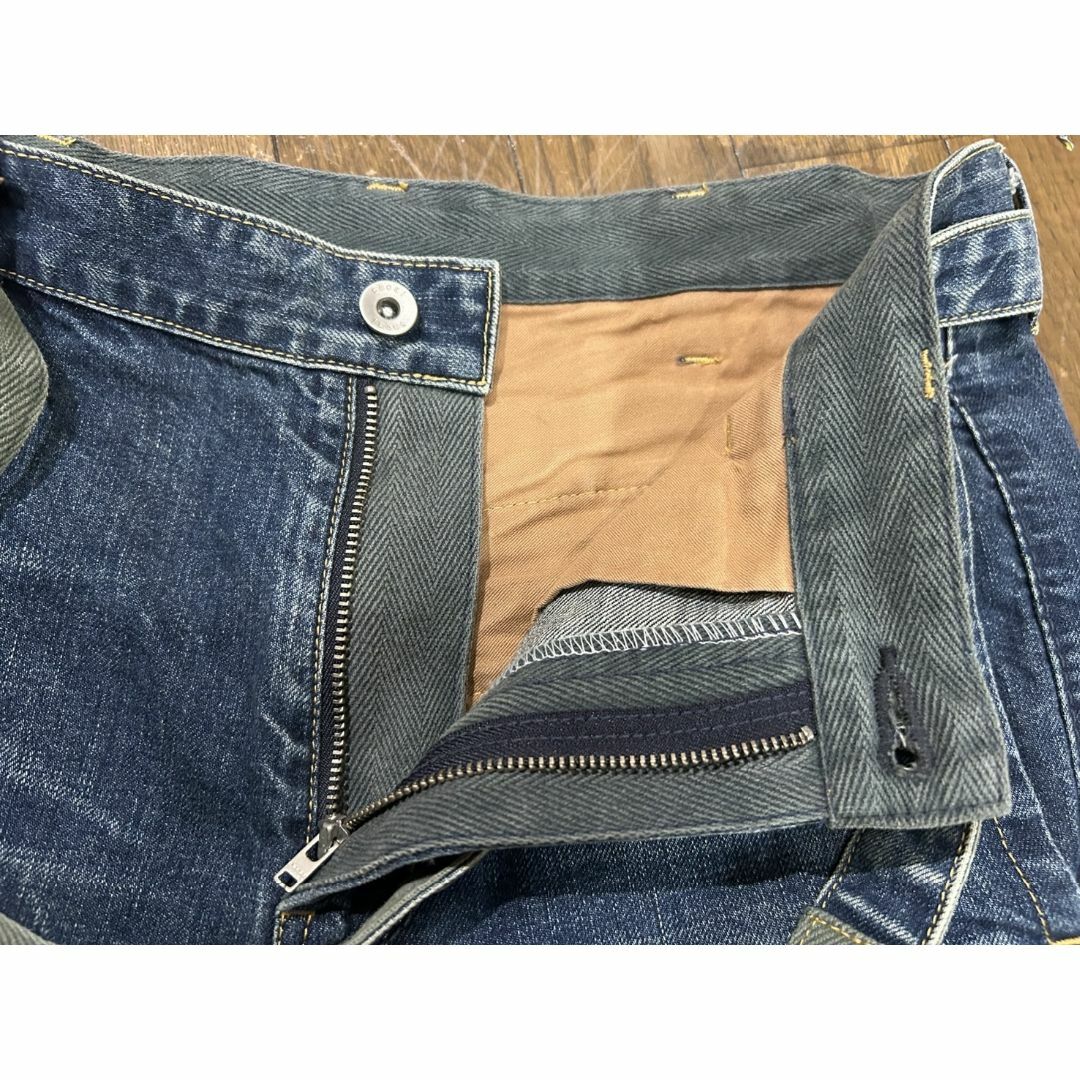 sacai - *サカイ sacai バイカー デニムパンツ ベルテッド sacai - *サカイ sacai バイカー デニムパンツ ベルテッド