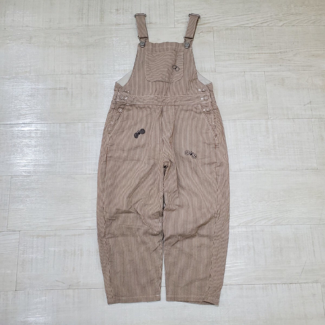 mina perhonen - 22aw ミナ ペルホネン シアサッカー サロペット mina perhonen - 22aw ミナ ペルホネン シアサッカー サロペット