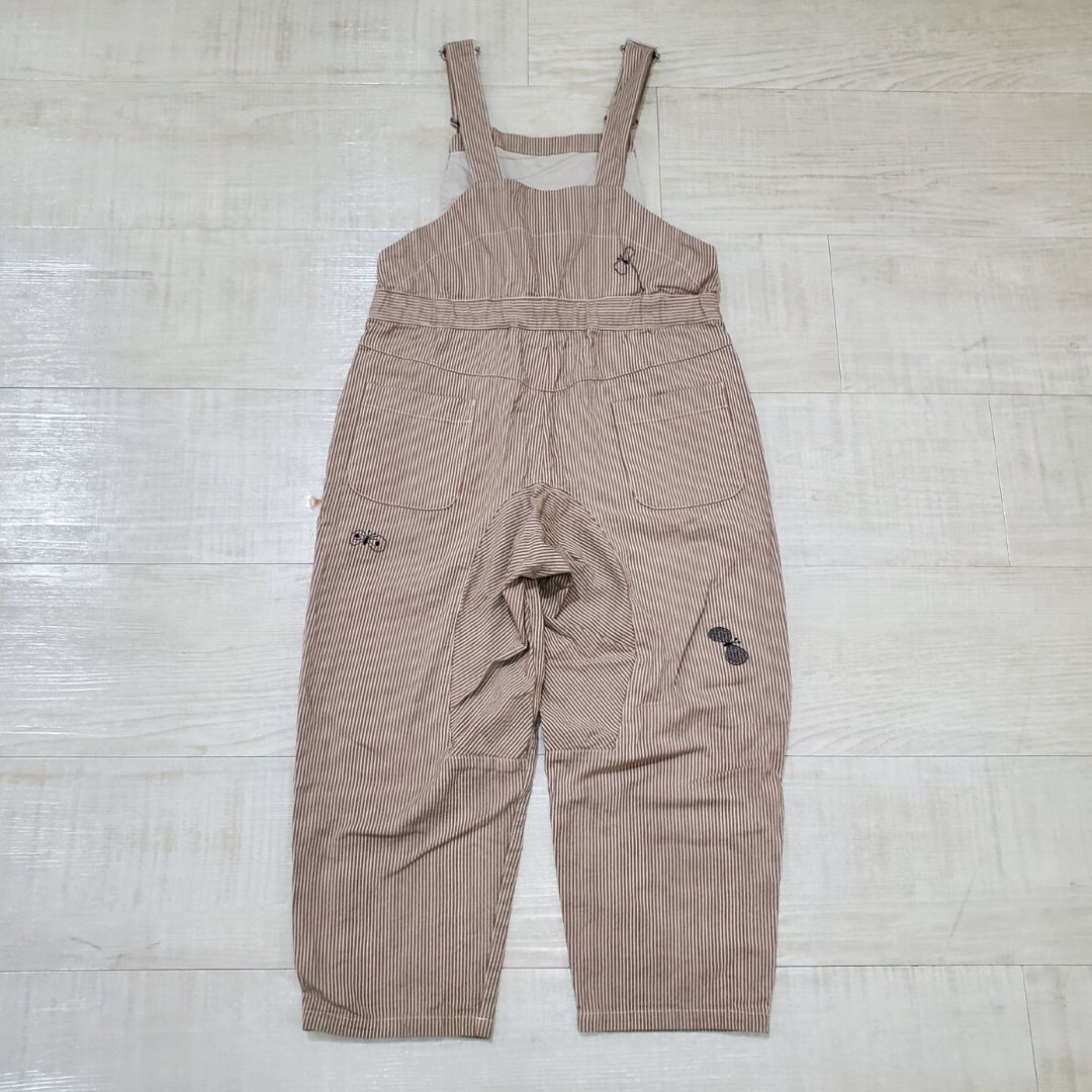 mina perhonen - 22aw ミナ ペルホネン シアサッカー サロペット mina perhonen - 22aw ミナ ペルホネン シアサッカー サロペット