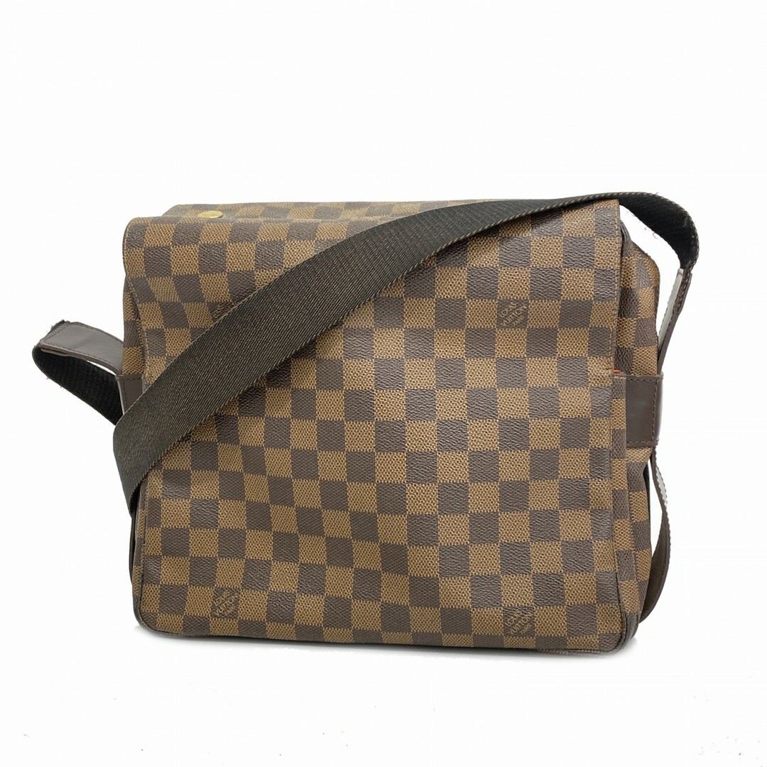 LOUIS VUITTON - 【4ub1576】ルイヴィトン ショルダーバッグ ダミエ ナヴィグリオ N45255 エベヌ【中古】レディース