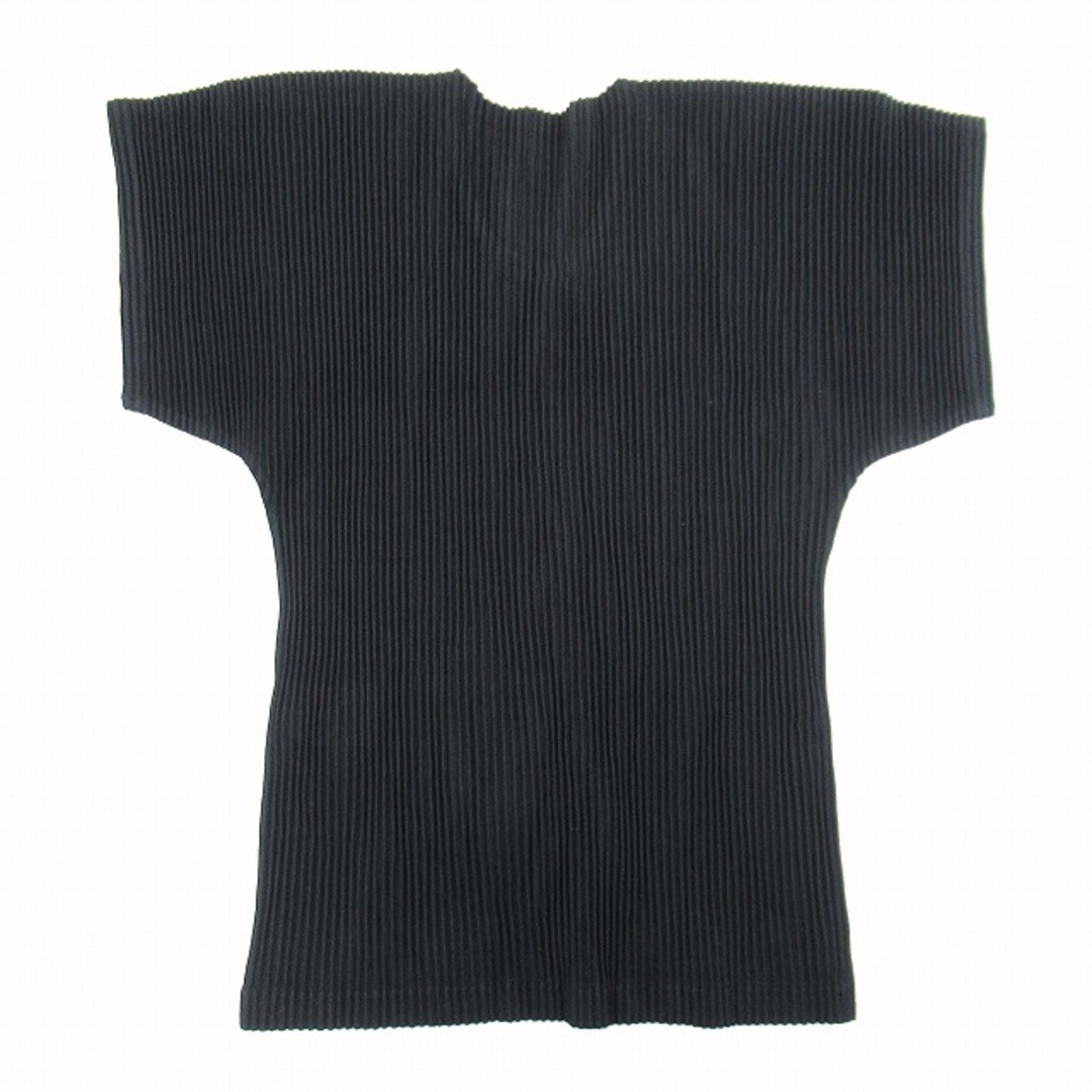 コリアグランドセール 美品 vintage 98ss イッセイミヤケ プリーツ加工 シャツ プリント シャツ+ブラウス(半袖+袖なし)