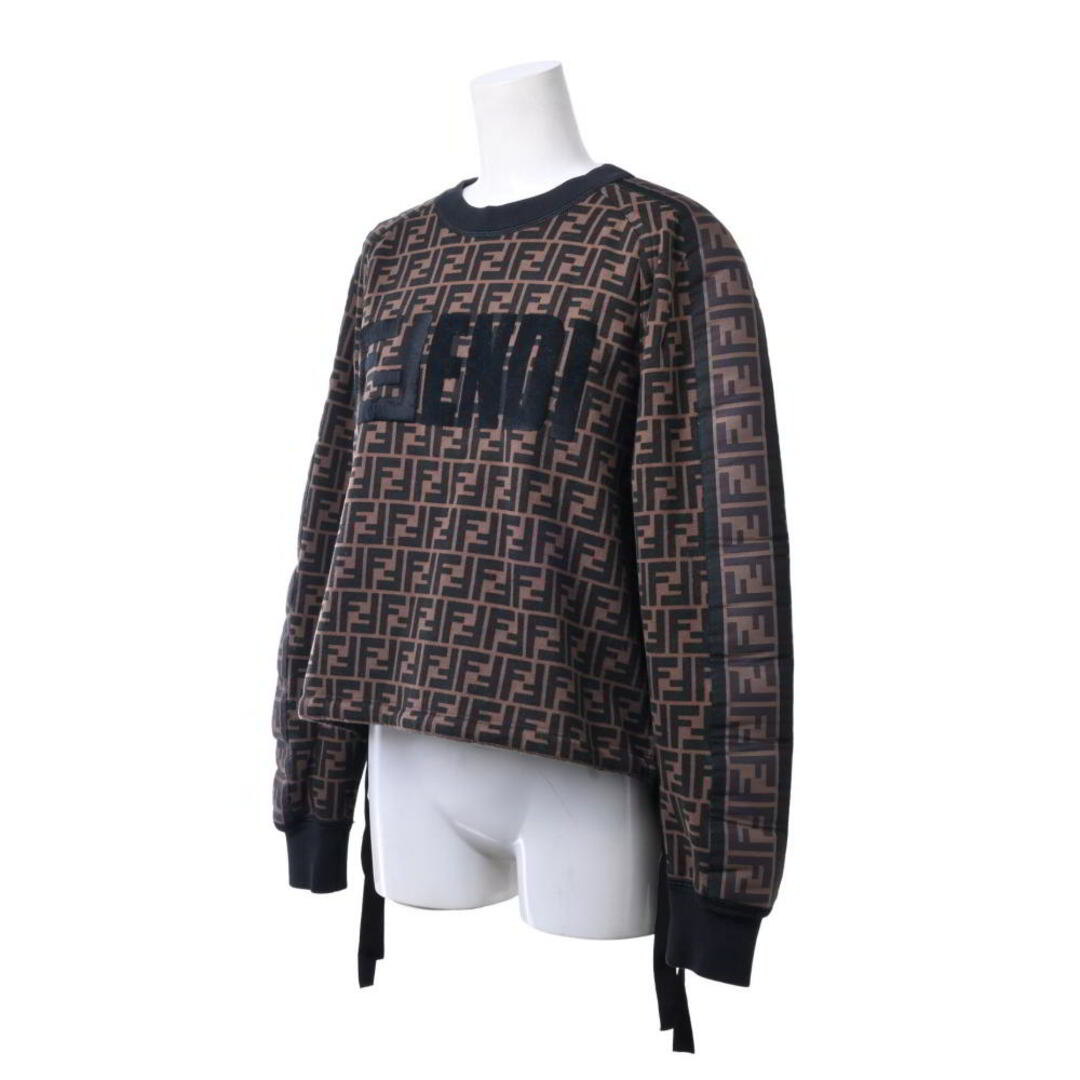 FENDI - FENDI FF刺繍 ズッカ柄 プルオーバー スウェットの通販 FENDI - FENDI FF刺繍 ズッカ柄 プルオーバー スウェットの通販