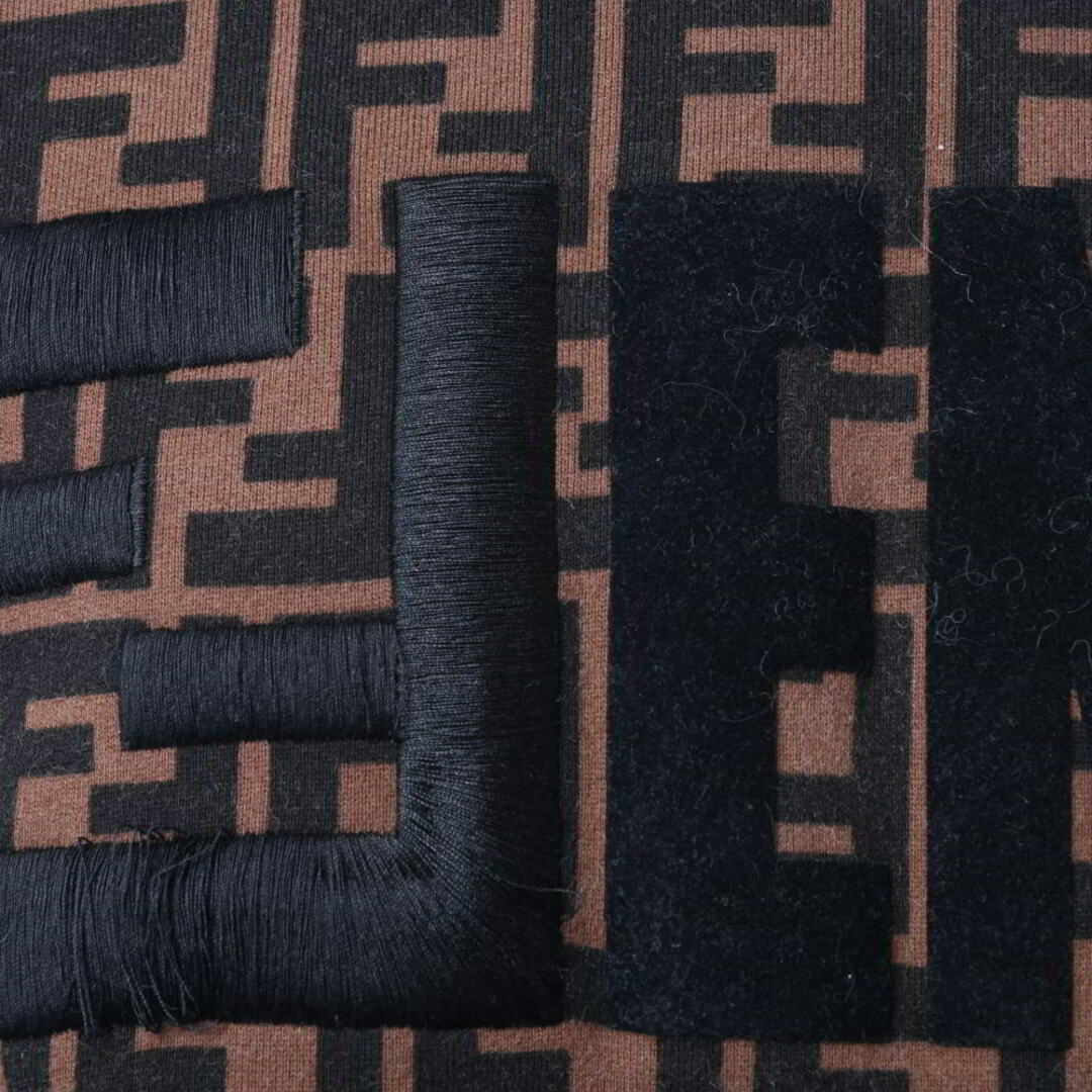 FENDI - FENDI FF刺繍 ズッカ柄 プルオーバー スウェットの通販 FENDI - FENDI FF刺繍 ズッカ柄 プルオーバー スウェットの通販