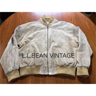 L.L.Bean - 90s USA製 ☆ エルエルビーン A-2 タイプ 本革 L.L.Bean - 90s USA製 ☆ エルエルビーン A-2 タイプ 本革