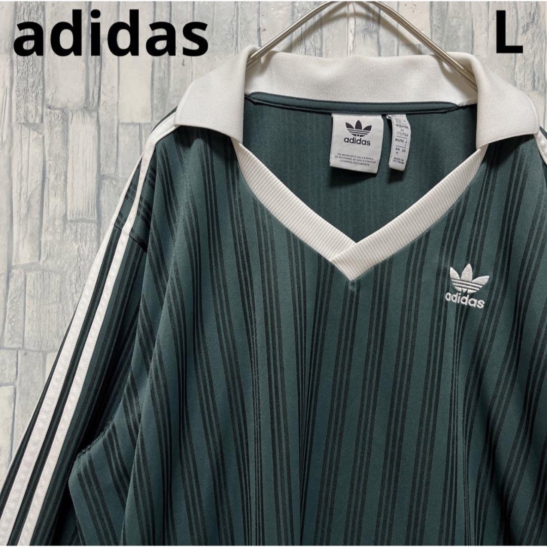 adidas - アディダス ゲームシャツ リンガーTシャツ ロンT 刺繍 adidas - アディダス ゲームシャツ リンガーTシャツ ロンT 刺繍