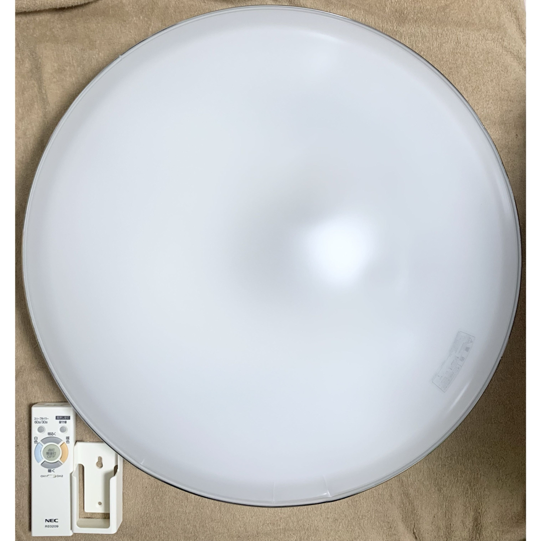 リモコン付き】NEC ホタルクス LED シーリングライト 天井照明 8畳 リモコン付き】NEC ホタルクス LED シーリングライト 天井照明 8畳