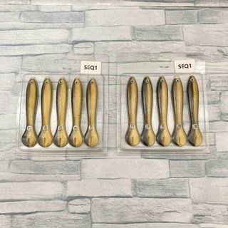 ルアー 10個 バス釣り ソフトバイオニックルアー ヒラメ ワーム 釣り(ルアー用品)