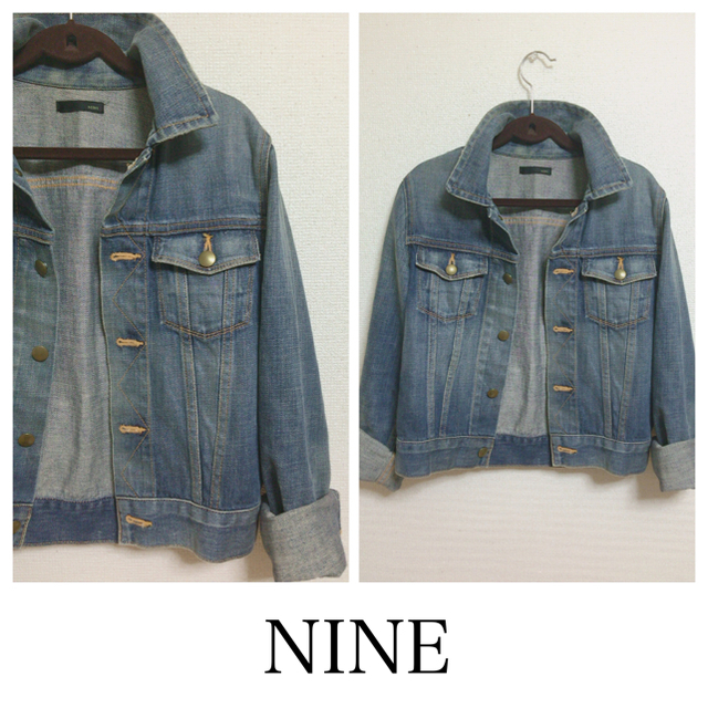 NINE(ナイン)のきのこ様専用 レディースのジャケット/アウター(Gジャン/デニムジャケット)の商品写真