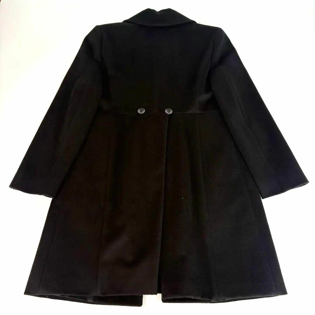 美品 Max Mara Studio ブラック ロングコート 42 大人気 美品 Max Mara Studio ブラック ロングコート 42 大人気