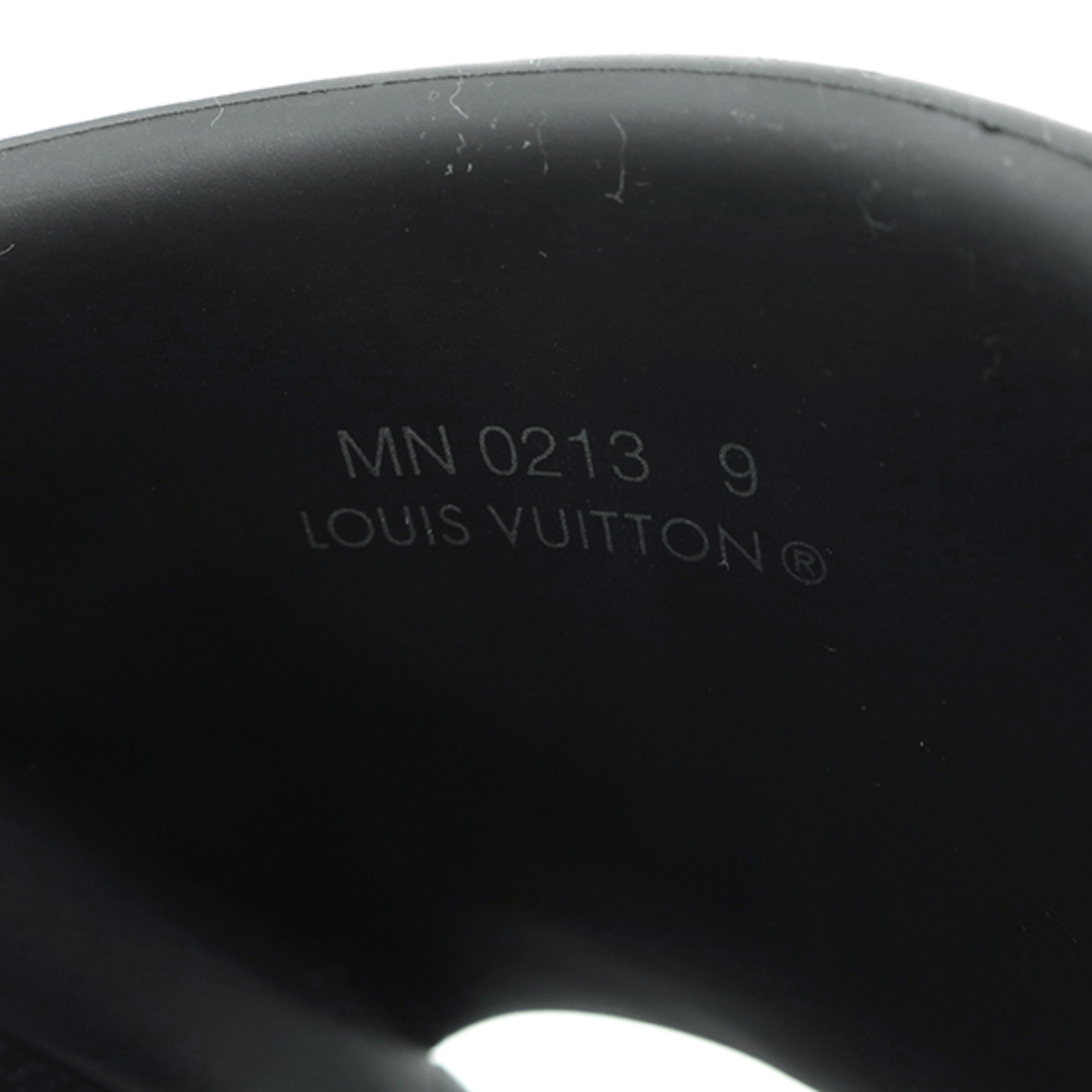 LOUIS VUITTON(ルイヴィトン)のルイヴィトン LOUIS VUITTON サンダル モノグラム ラバー ラバー ブラック ＃9 黒  1A9FKI MN0213 【箱】【中古】 メンズの靴/シューズ(サンダル)の商品写真