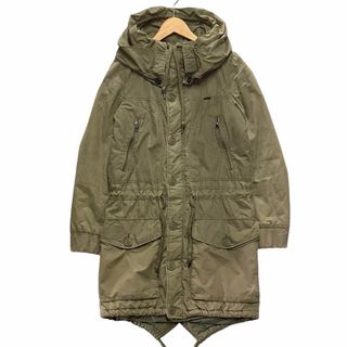 DIESEL - ディーゼル スウェット生地 モッズコート ロング L DIESEL - ディーゼル スウェット生地 モッズコート ロング L