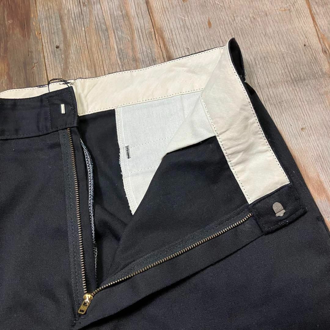 90s Dickies ワークパンツ ブラック ヴィンテージ W38 USA製 Dickies - 90s Dickies ワークパンツ ブラック ヴィンテージ W38