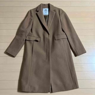 SLOBE IENA - SLOBE IENA イエナ ウール ロングコート グレー SLOBE IENA - SLOBE IENA イエナ ウール ロングコート グレー