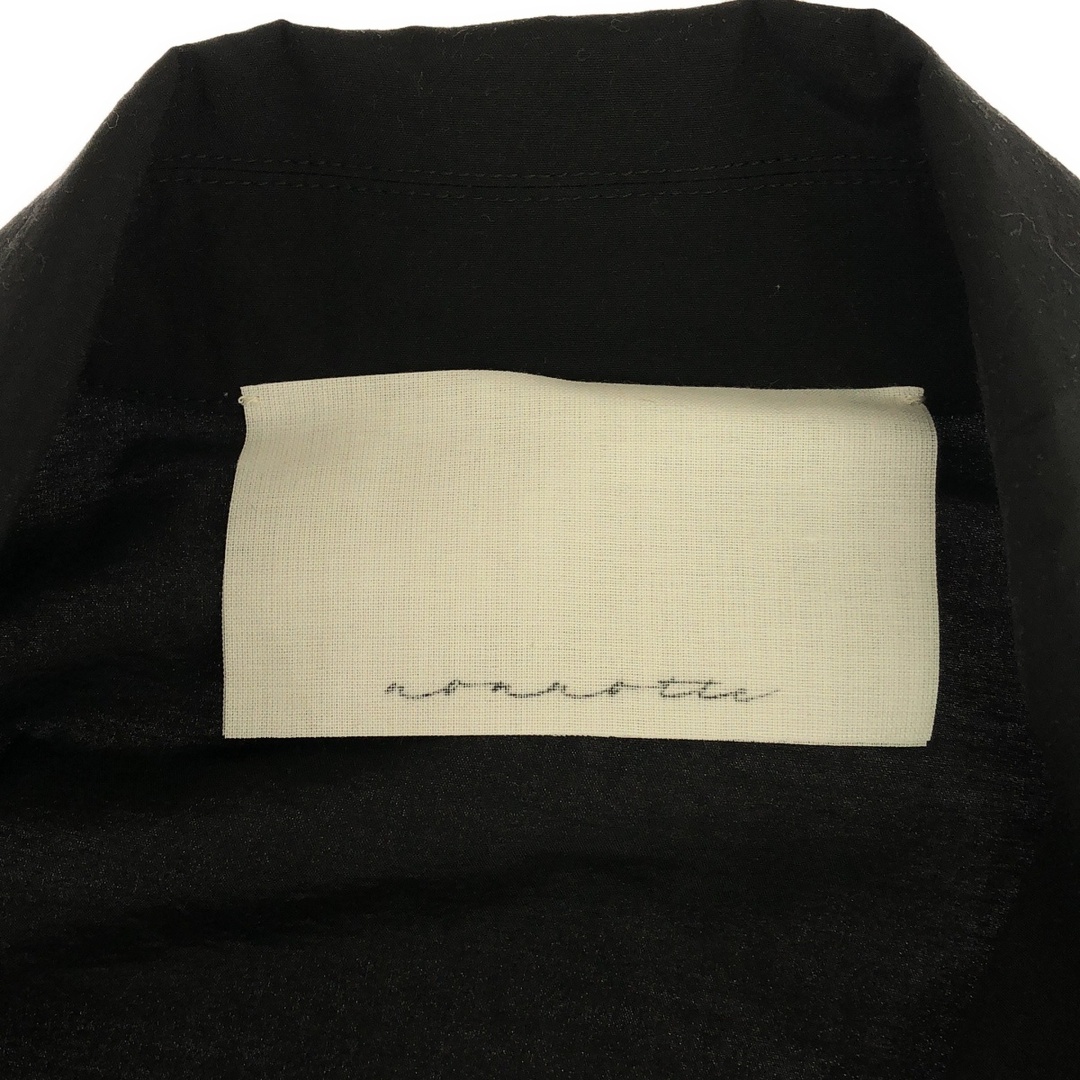 NONNOTTE ノノット 24SS carol別注 Zip Up Blouson シルク混 NONNOTTE ノノット 24SS carol別注 Zip Up Blouson シルク混