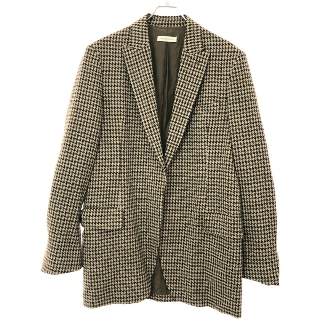 極美品】マディソンブルー ジャケット ガンクラブチェック XS 極美品】マディソンブルー ジャケット ガンクラブチェック XS