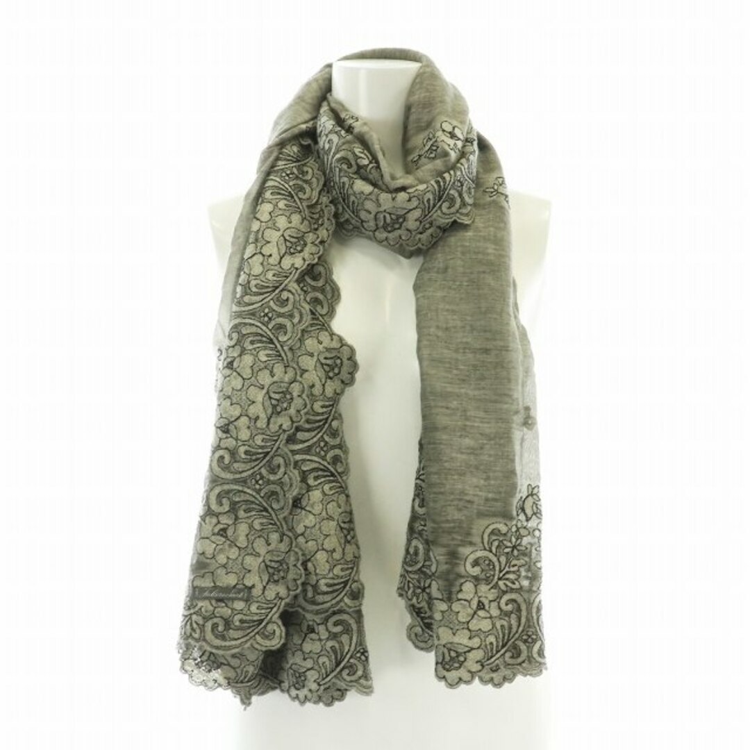 Faliero Sarti 花柄シフォンストール Faliero Sarti 花柄シフォンストール