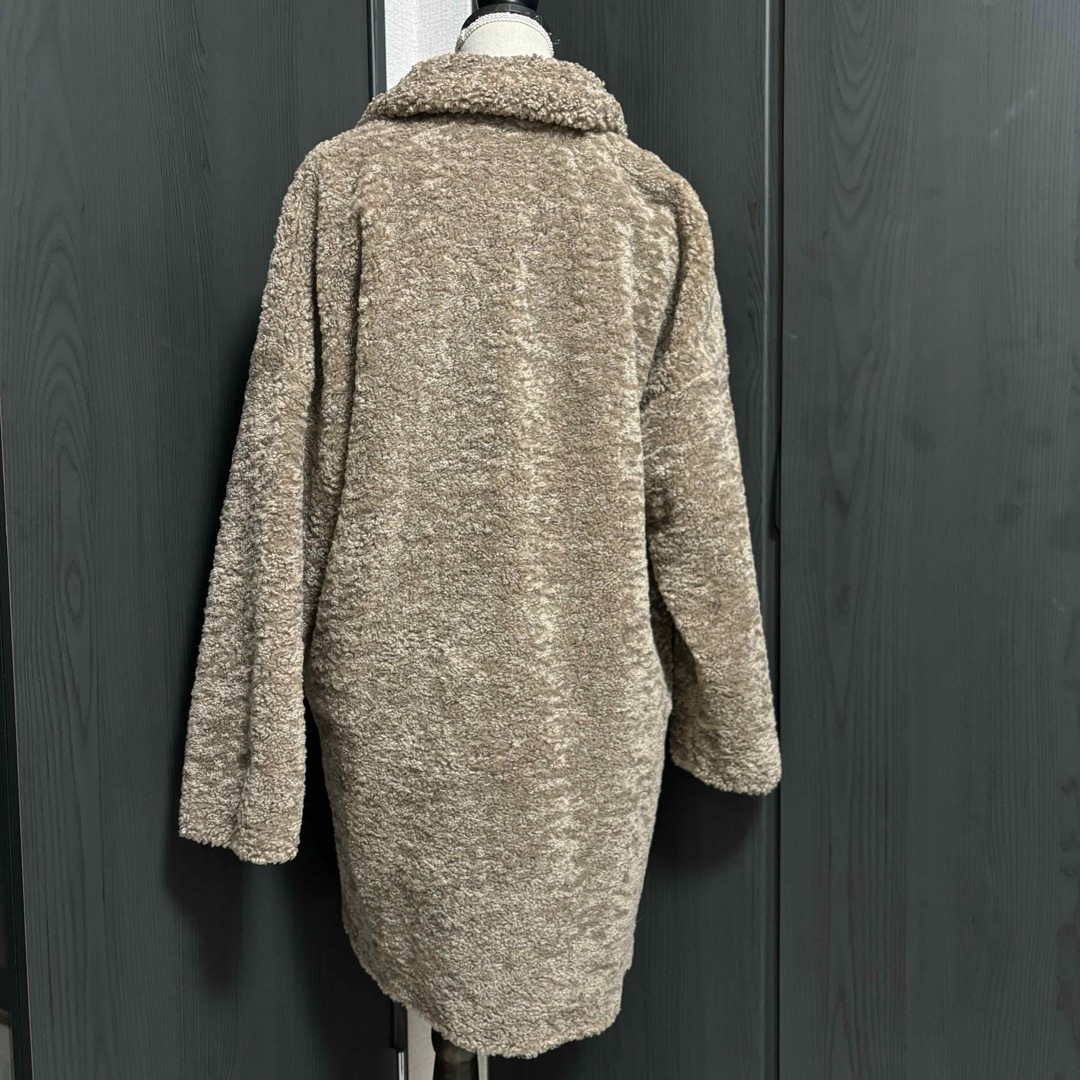 ZARA - ZARA テディベア コート ジャケット ソフトテクスチャー ZARA - ZARA テディベア コート ジャケット ソフトテクスチャー