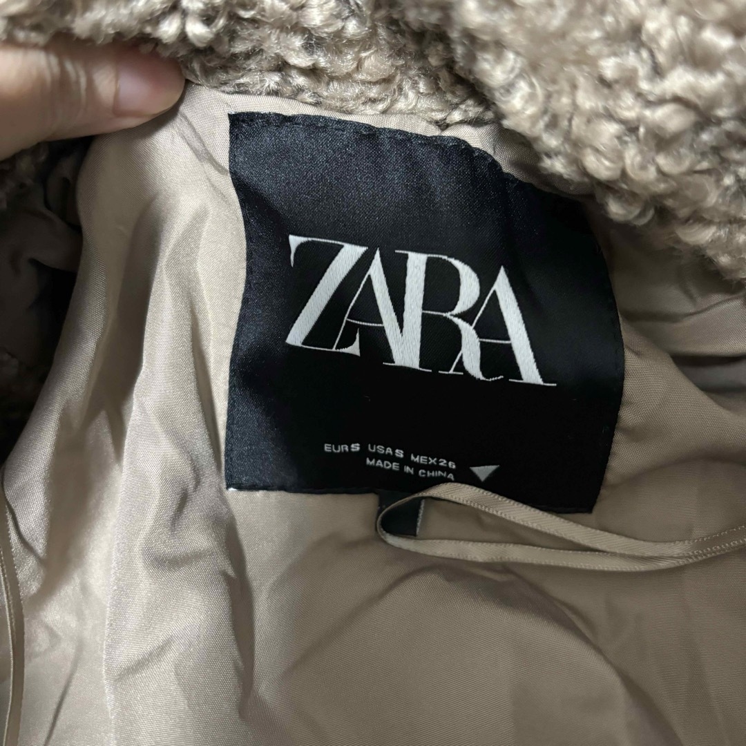 ZARA - ZARA テディベア コート ジャケット ソフトテクスチャー ZARA - ZARA テディベア コート ジャケット ソフトテクスチャー