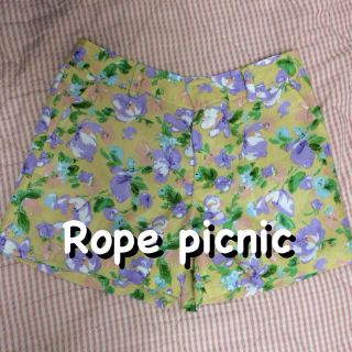 ロペピクニック(Rope' Picnic)の〜花柄 ショーパン〜(ショートパンツ)