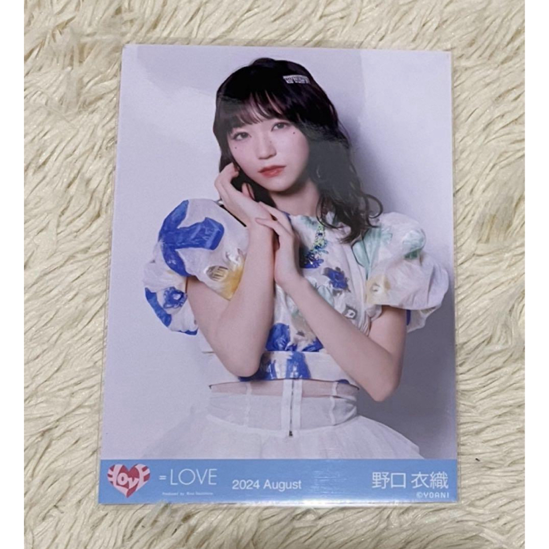 イコラブ =LOVE 野口衣織 絶対アイドル辞めないで MV衣装生写真 チュウ エンタメ/ホビーのタレントグッズ(アイドルグッズ)の商品写真