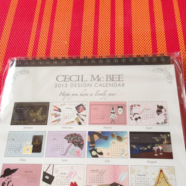 CECIL McBEE(セシルマクビー)のセシルマクビー☆2013 カレンダー その他のその他(その他)の商品写真
