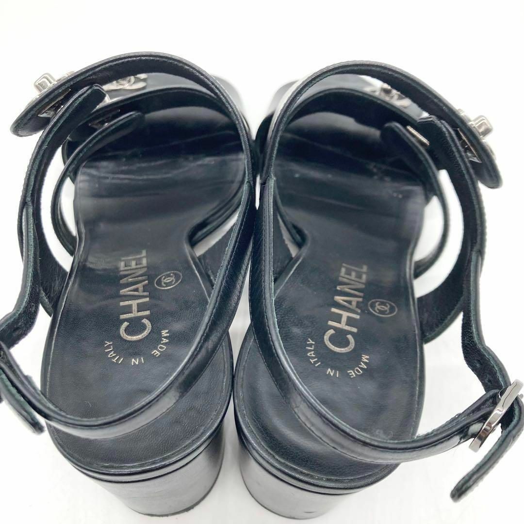 CHANEL - 【箱付き☆美品】CHANEL サンダル ターンロック ココ CHANEL - 【箱付き☆美品】CHANEL サンダル ターンロック ココ