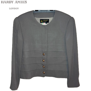 ハーディエイミス(HARDY AMIES)の【最終値下】 HARDYAMIES ハーディエイミス 美品 ジャケット グレー(その他)