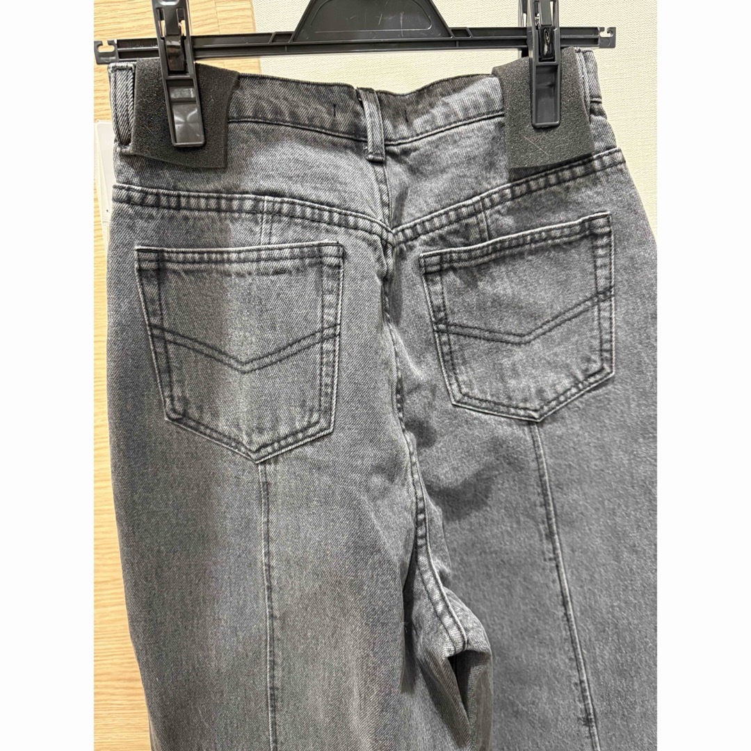 SNIDEL - 【完売品】ラインストーンデザインワイドデニム SNIDEL - 【完売品】ラインストーンデザインワイドデニム