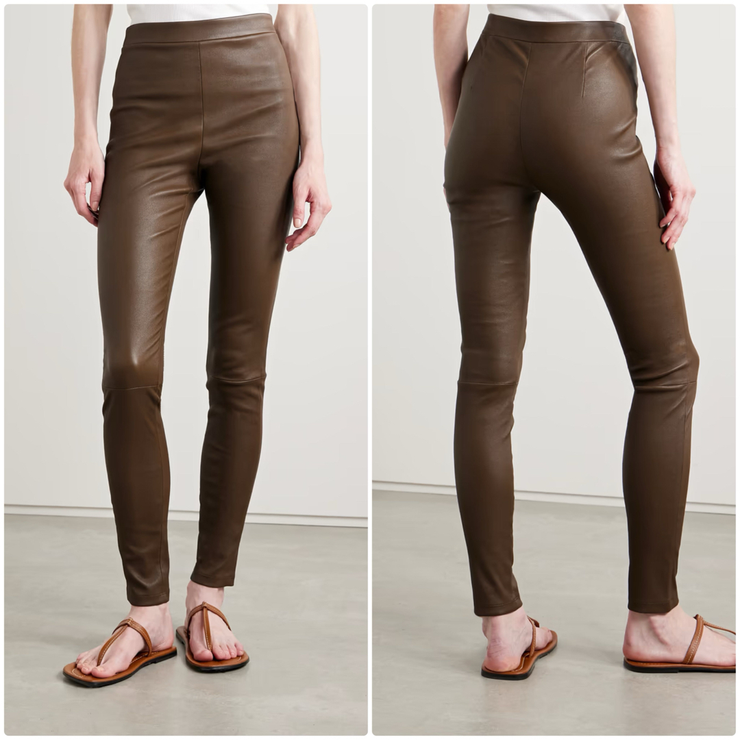 Theory - 新品 theory 22AW レザーパンツ レザーレギンス Theory - 新品 theory 22AW レザーパンツ レザーレギンス