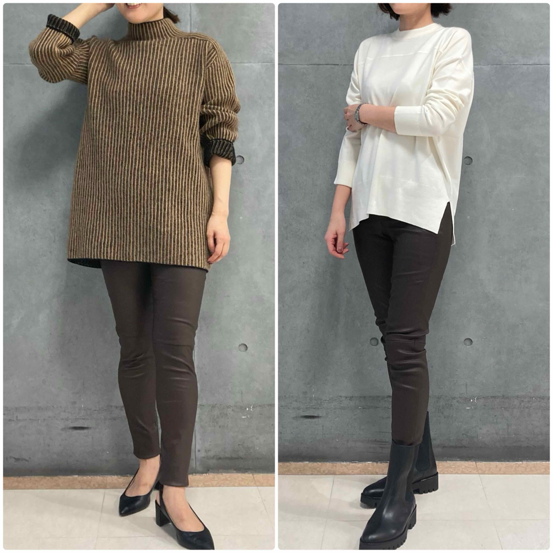 Theory - 新品 theory 22AW レザーパンツ レザーレギンス Theory - 新品 theory 22AW レザーパンツ レザーレギンス