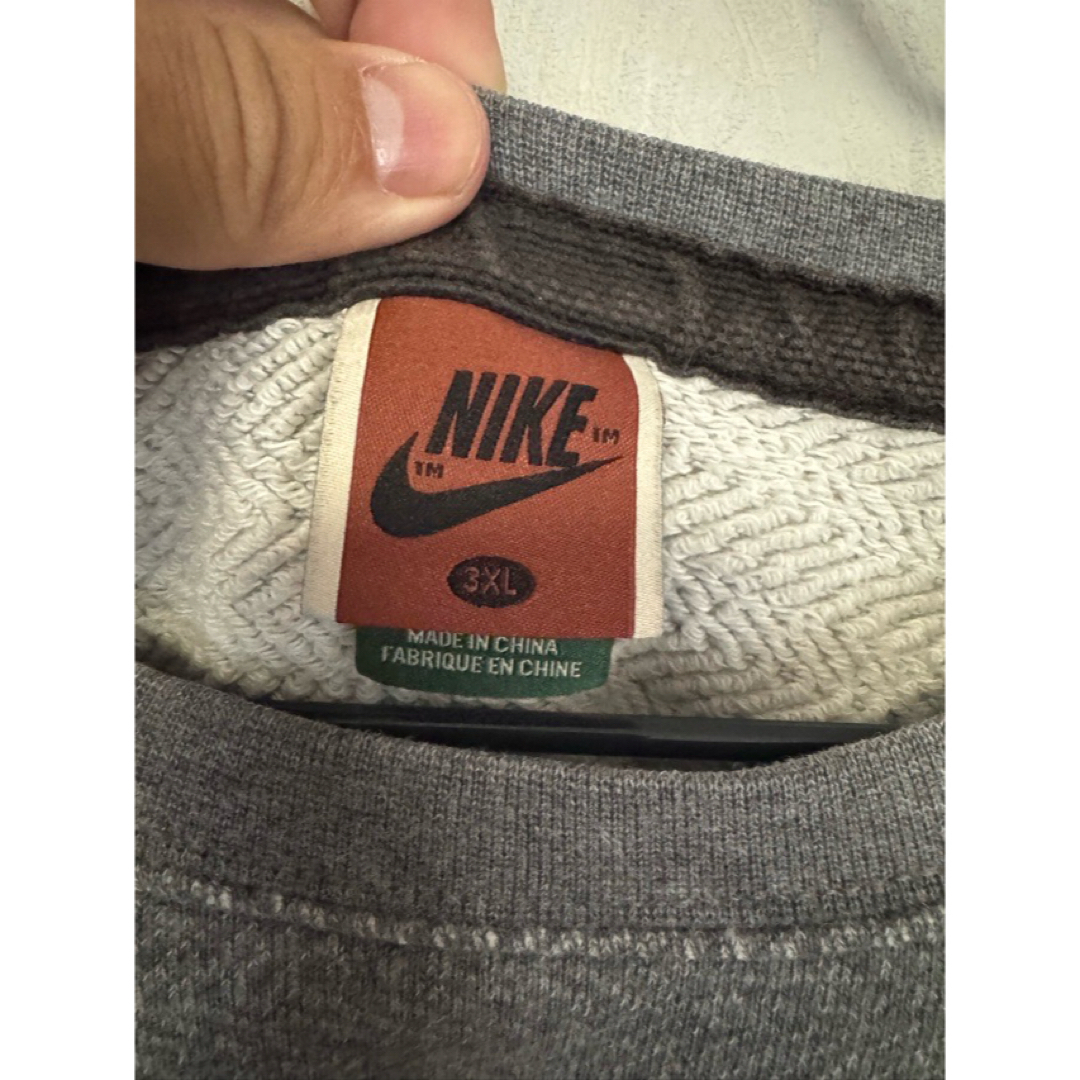 ナイキ NIKE スウェット 3XL 茶タグ M 中国製 ナイキ NIKE スウェット 3XL 茶タグ M 中国製