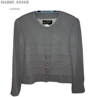 ハーディエイミス(HARDY AMIES)の【最終値下】 HARDYAMIES ハーディエイミス 美品 ジャケット グレー(その他)