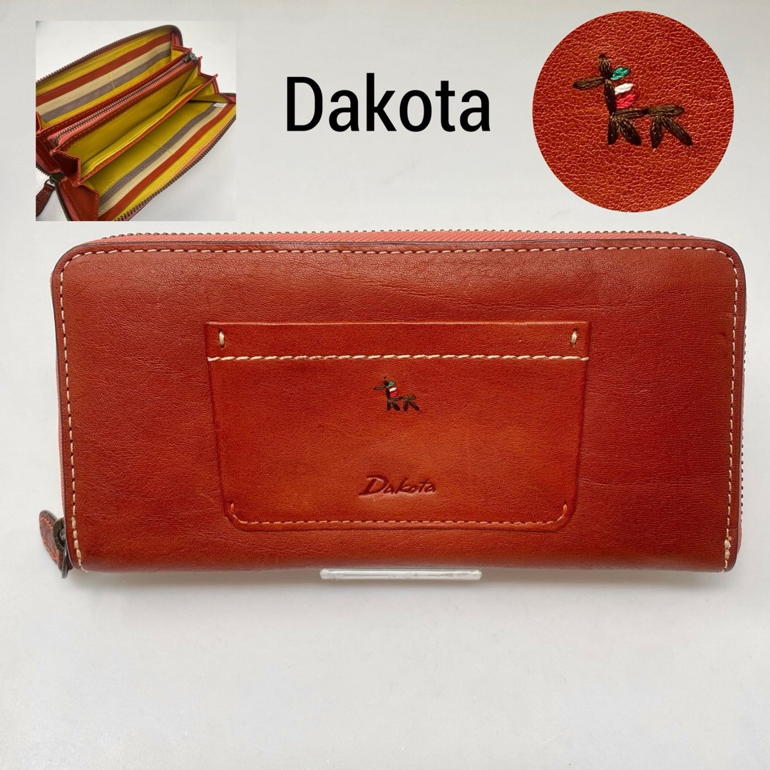 先着1点限り✨Dakota 長財布 ダコタ プレドラ ジップ 馬 財布 刺繍 先着1点限り✨Dakota 長財布 ダコタ プレドラ ジップ 馬 財布 刺繍