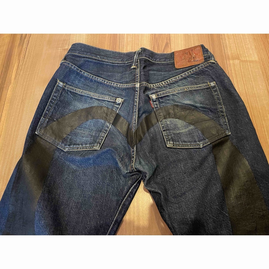 EVISU - サイズ36 NO1スペシャル 黄耳 黒大黒 エヴィス エビスの EVISU - サイズ36 NO1スペシャル 黄耳 黒大黒 エヴィス エビスの