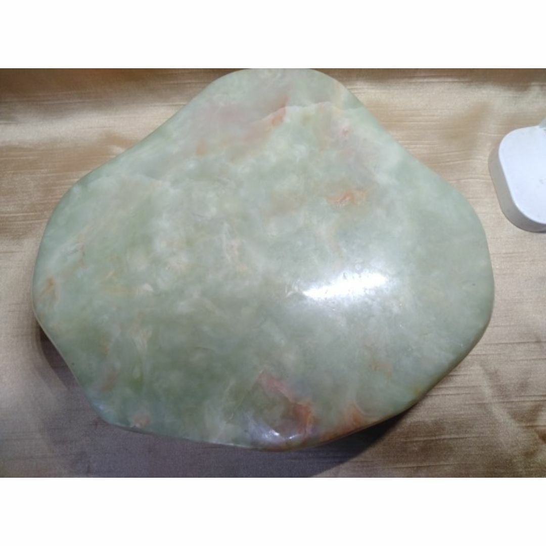 台座 翡翠 たぶん台湾 18x16x5cm 856g 台座 翡翠 たぶん台湾 18x16x5cm 856g
