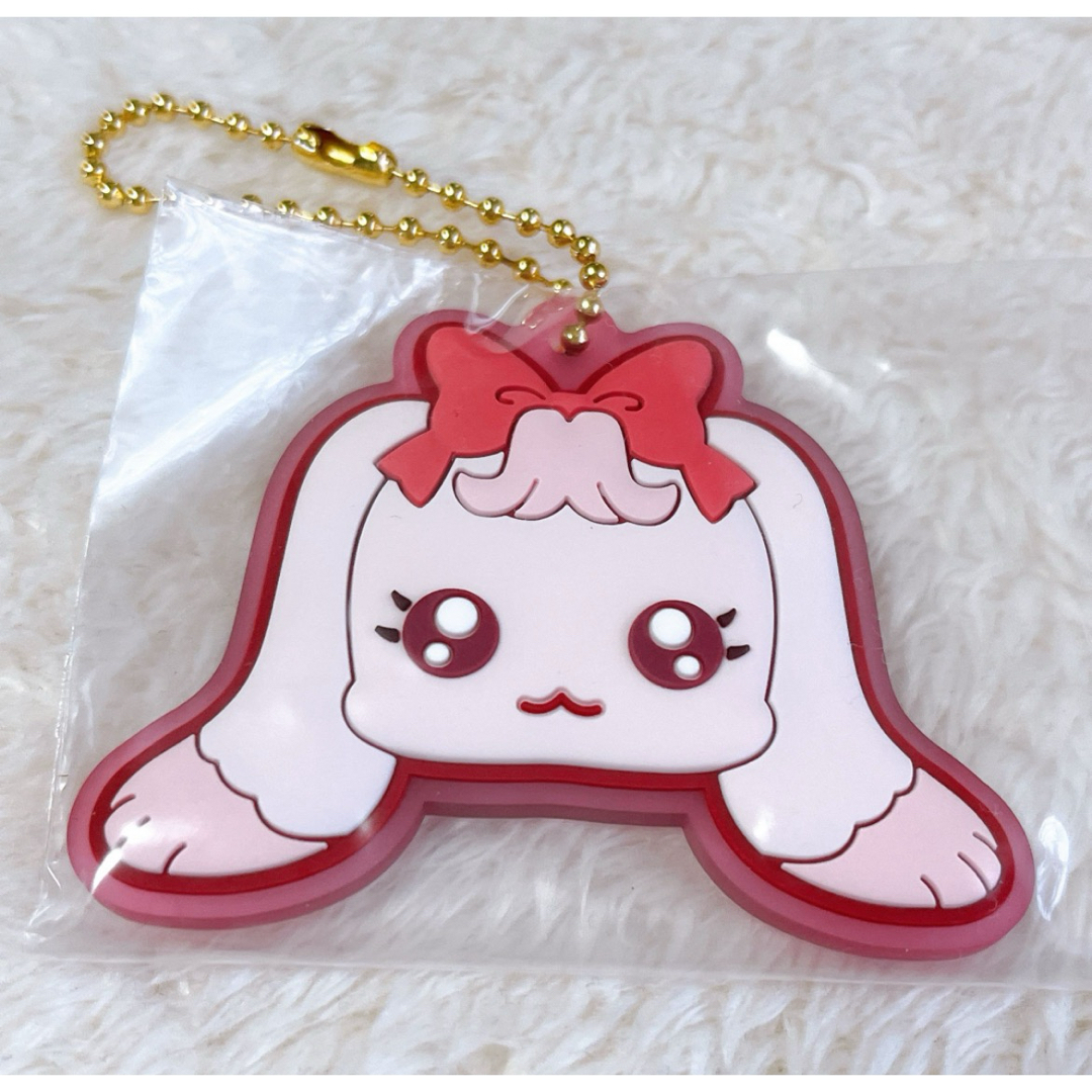 プリキュア 一番くじ F賞 ぷっくり妖精ラバーチャーム ミルク レディースのファッション小物(キーホルダー)の商品写真