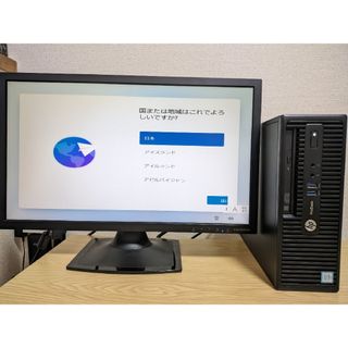 ヒューレットパッカード(hp)のHP パソコン ProDesk 400 G3 2台セット(デスクトップ型PC)