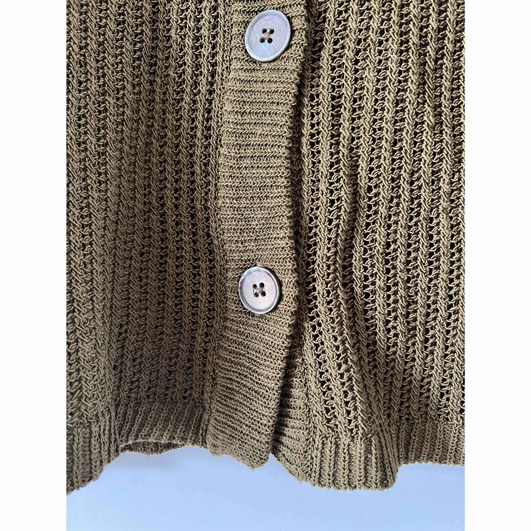 ZARA - ZARA 透かし編みニットカーディガンの通販 by ume|ザラ ZARA - ZARA 透かし編みニットカーディガンの通販 by ume|ザラ