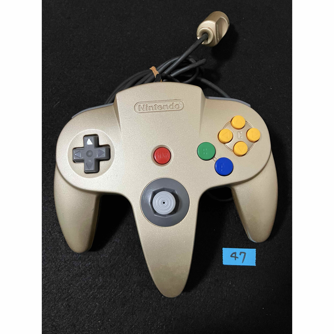 ニンテンドー64 ゴールドカラー 本体 コントローラーセット ニンテンドー64 ゴールドカラー 本体 コントローラーセット