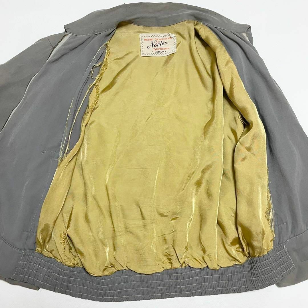 極上 50s〜60s NORTEX レーヨン ギャバジン ジャケット 極上 50s〜60s NORTEX レーヨン ギャバジン ジャケット