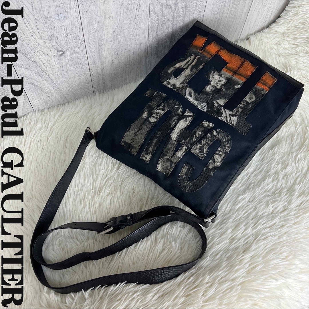 Jean Paul GAULTIER バックロゴ ニット / ゴルチエ ウール|メンズ Jean Paul GAULTIER バックロゴ ニット / ゴルチエ ウール|メンズ