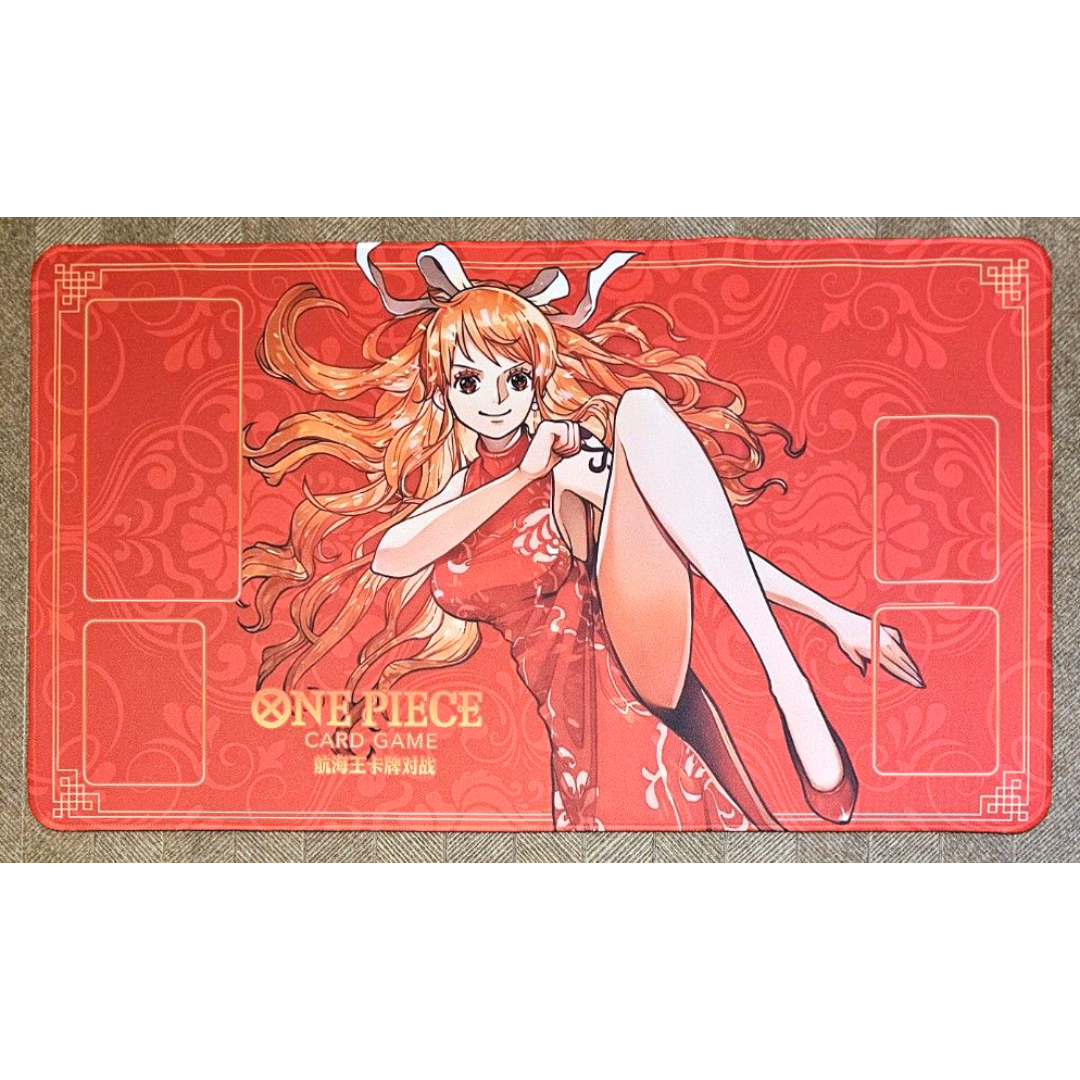 プレイマット　中国ナミ　コミック仕様　赤ナミ　1st anniversary