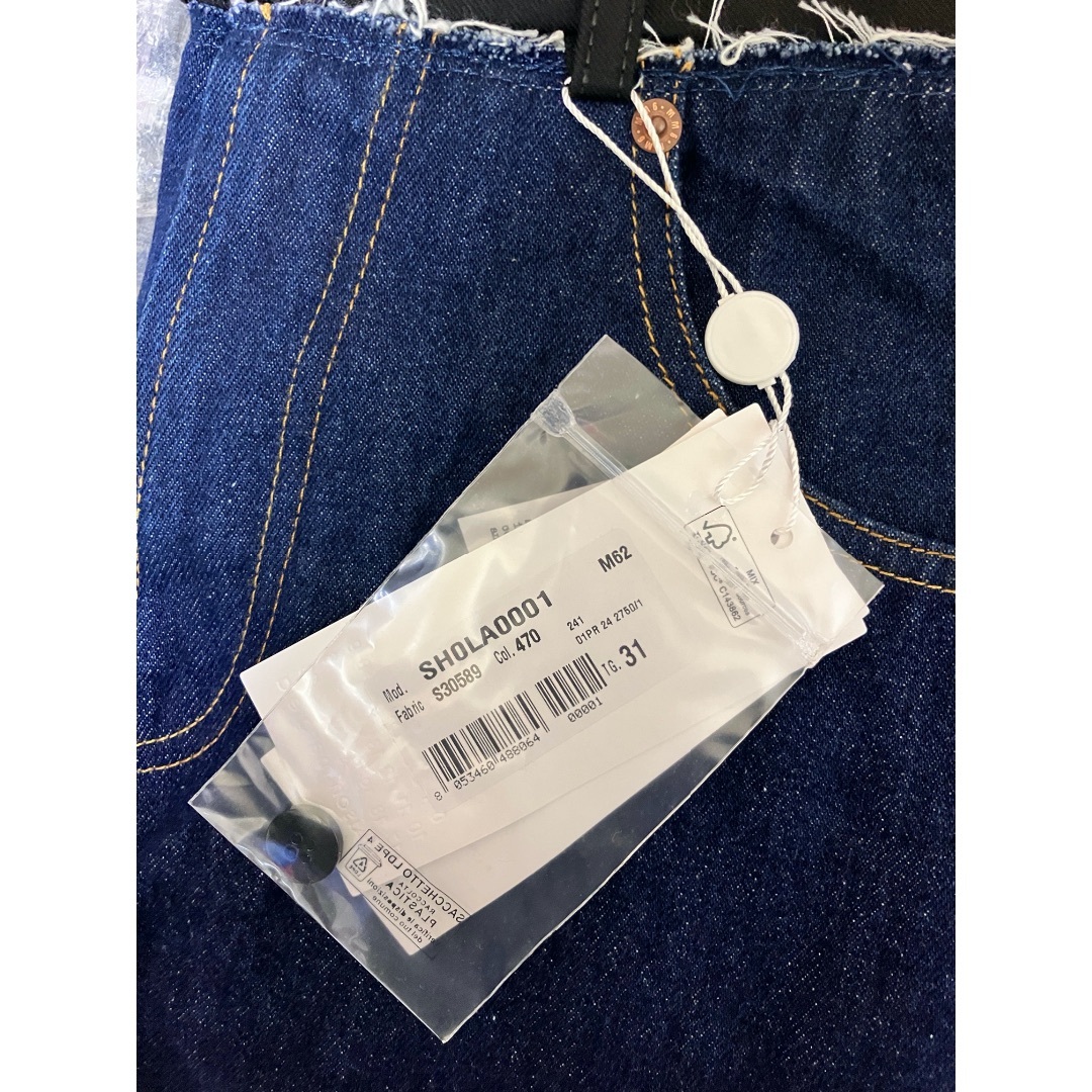 MM6 - 新品 31 MM6 メゾン マルジェラ 24ss チノウエストデニム MM6 - 新品 31 MM6 メゾン マルジェラ 24ss チノウエストデニム
