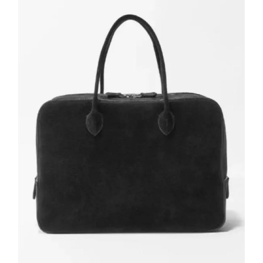 新品 Maison Canau メゾンカナウ コラボ スウェードバッグ ブラック 新品 Maison Canau メゾンカナウ コラボ スウェードバッグ ブラック
